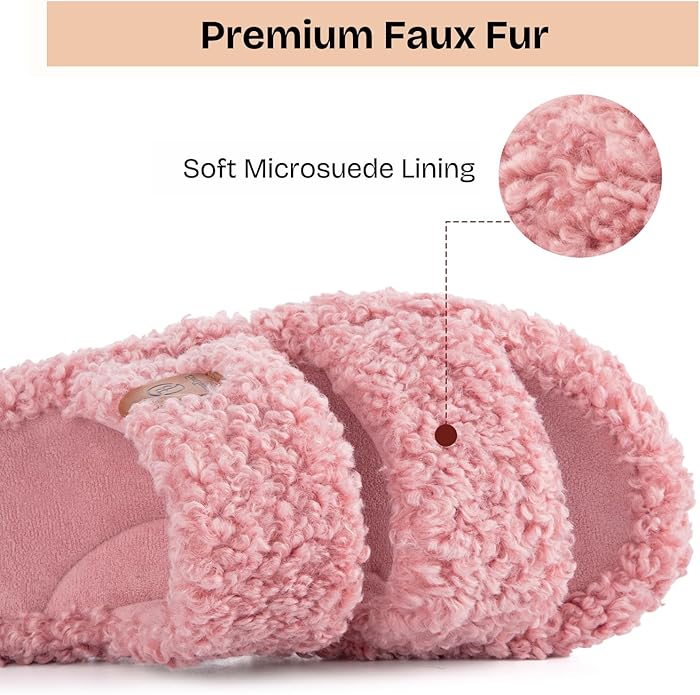 Open-Toe Slippers