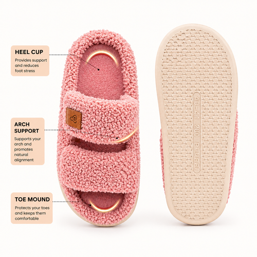 Open-Toe Slippers